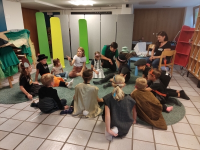 PAROLE-Theaterwerkstatt: Kinder entdecken das Theater